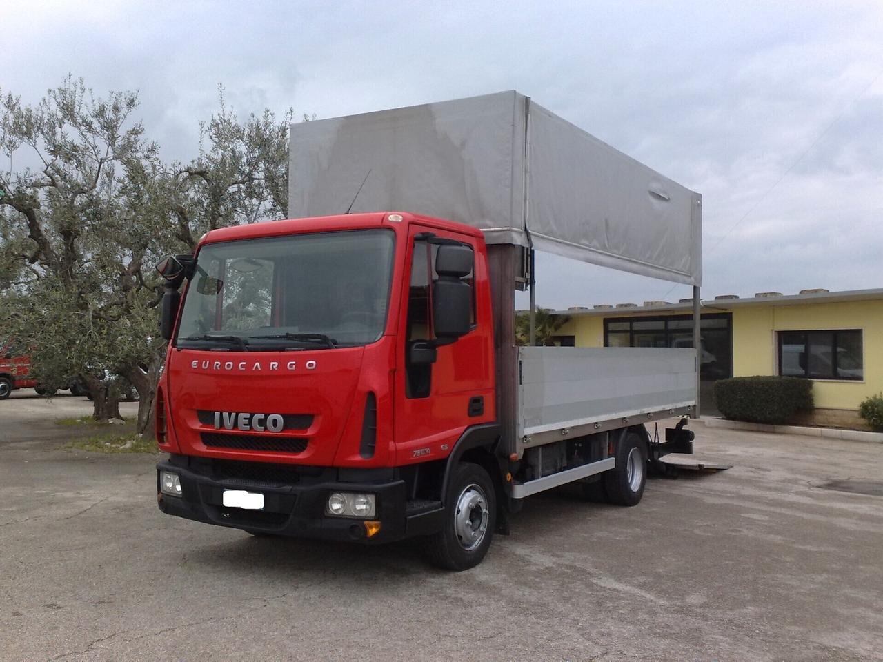 Iveco 75E14 CENTINA ALZA-ABBASSA + SPONDA - 2012