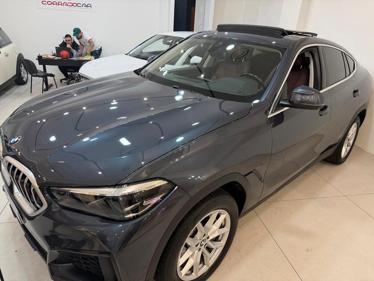 BMW NEW X6 40D 3.0 340CV TETTO 2021 TOP GAMMA