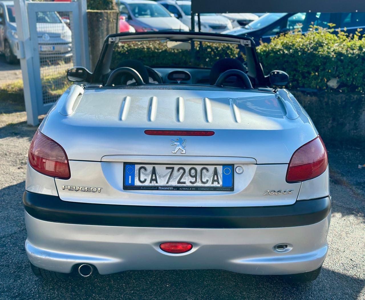 PEUGEOT 206CC - 1.6 16VCABRIO 180.000KM