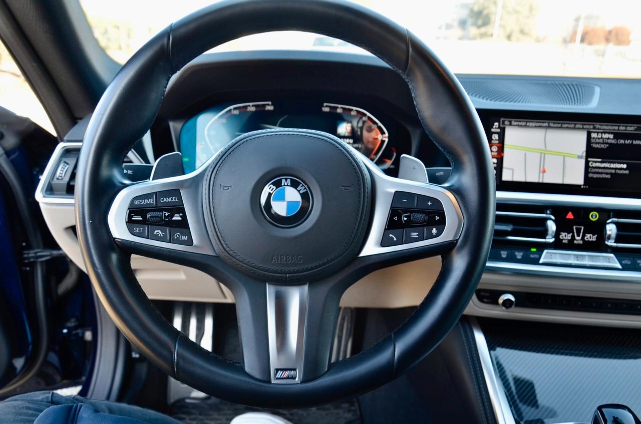 BMW 420d 190cv MSPORT GRAN COUPE', BMW PREMIUM SELECTION 10/2027, SERVICE UFF, 19", PERMUTE