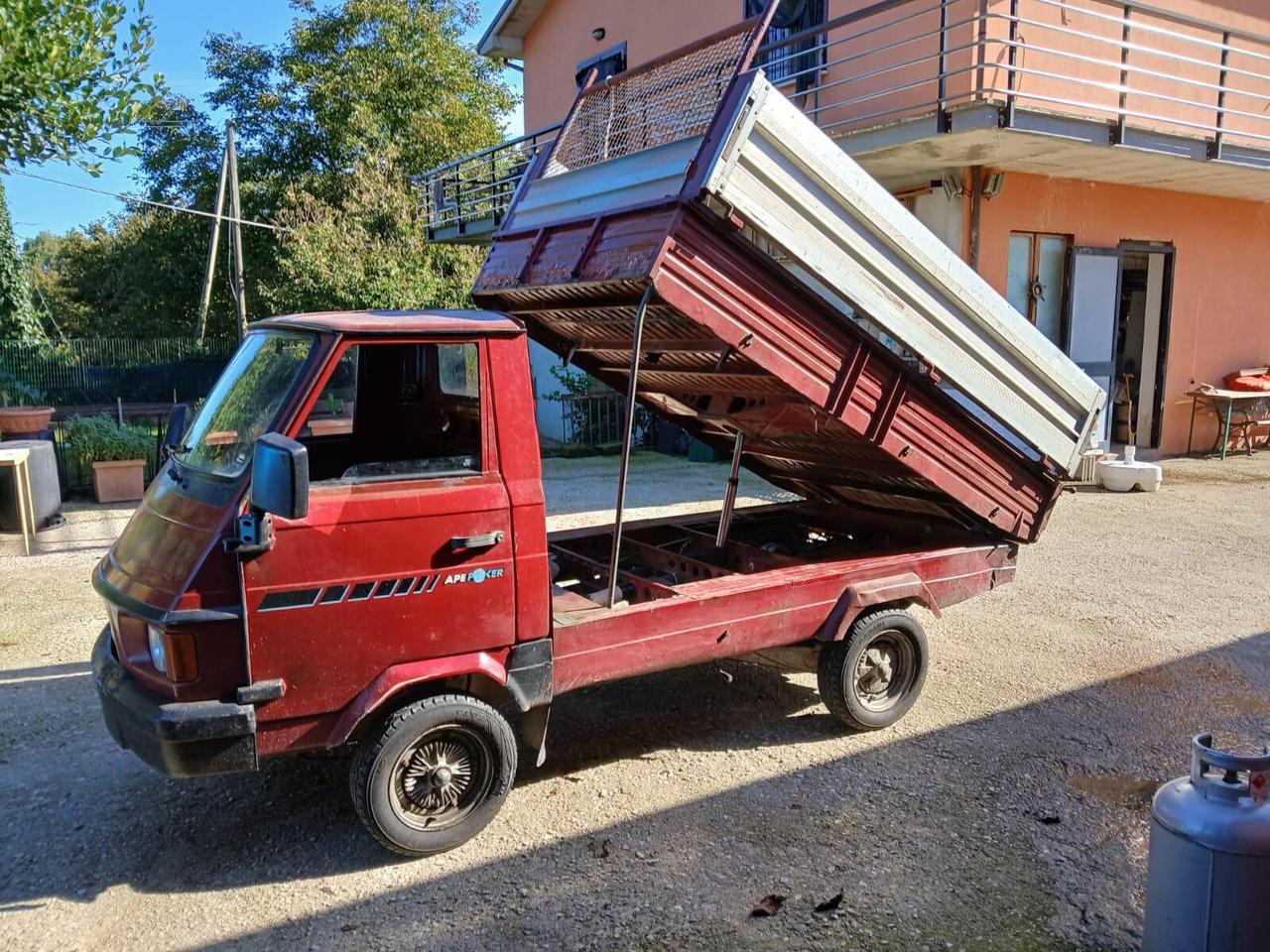 Piaggio Porter Poker Cassone ribaltabile