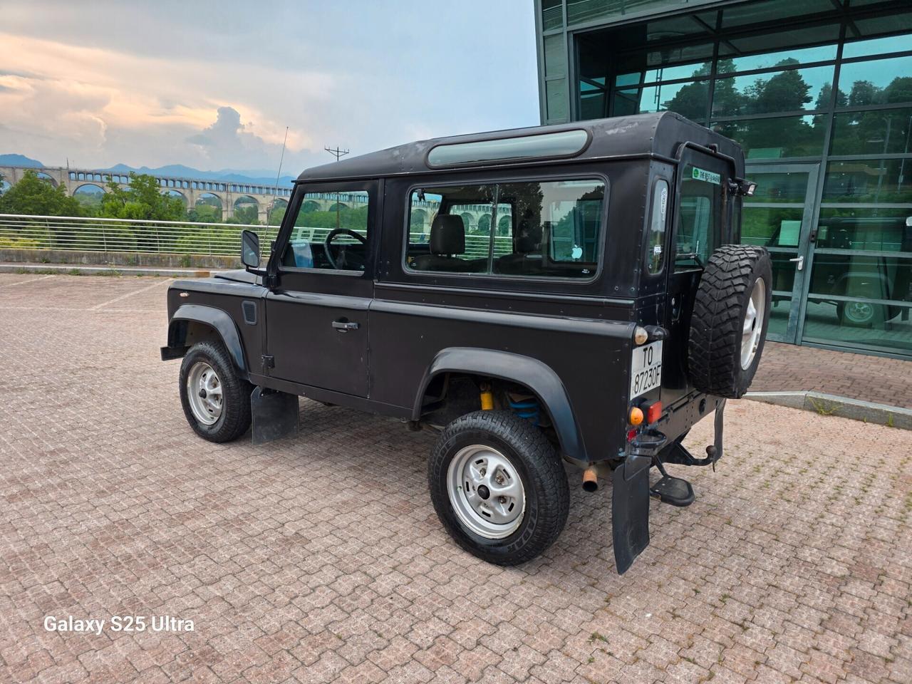 Defender 90 gancio traino vericello