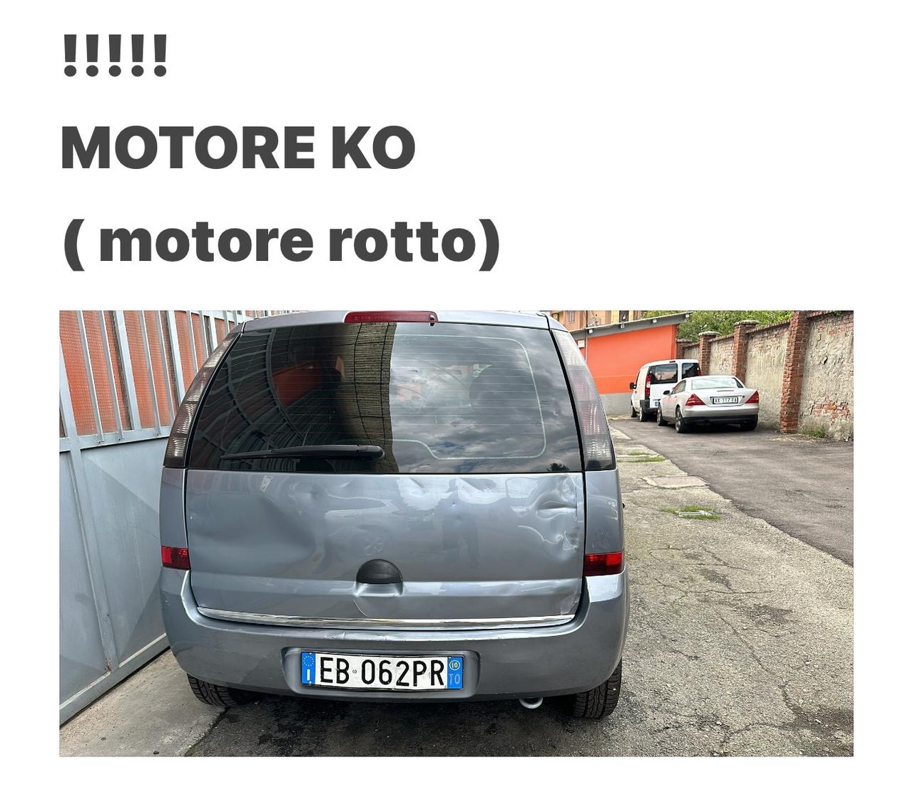 Opel Meriva 1.4 16V GPL-LEGGERE E vedere foto