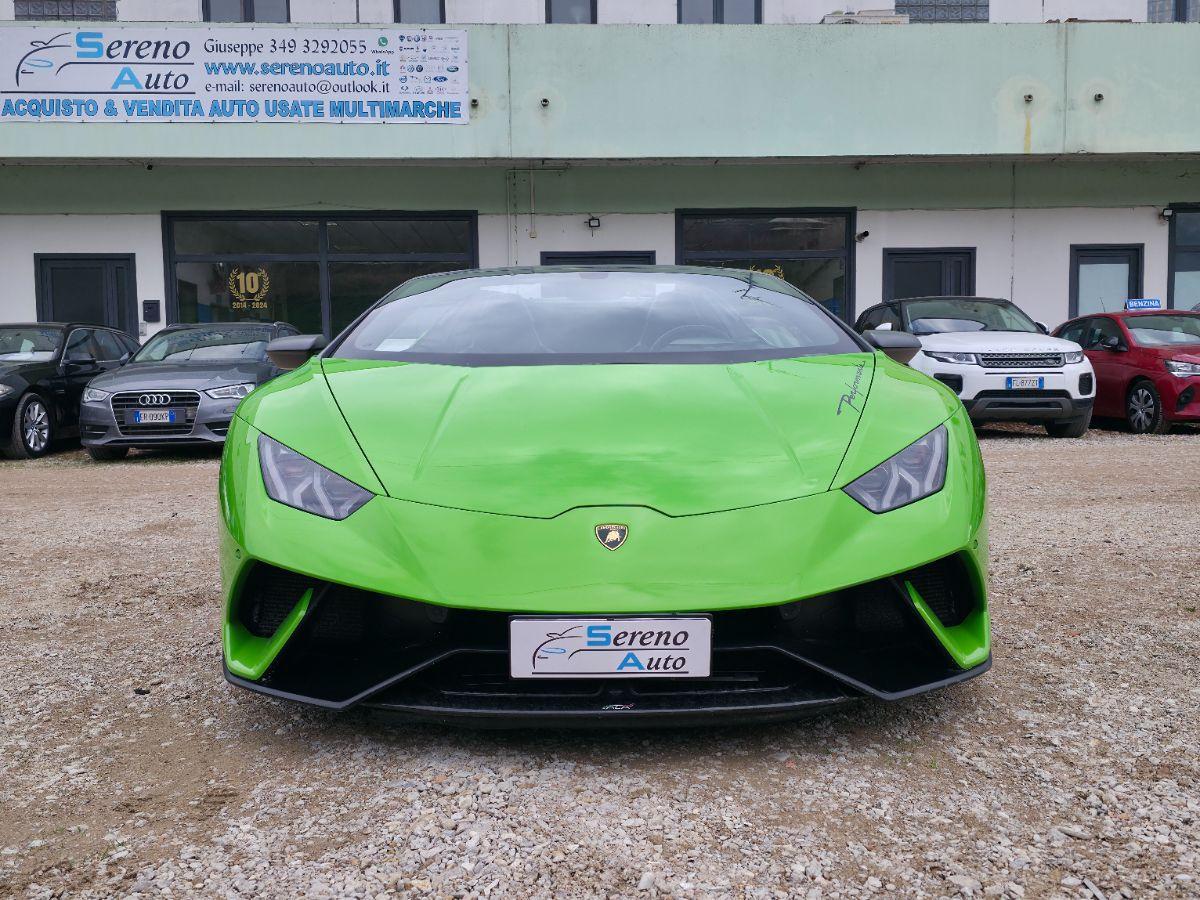LAMBORGHINI HURACAN SPYDER PERFORMANTE NOLEGGIO