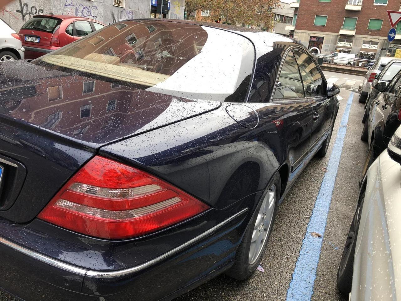 Mercedes-benz CL 500 cat fatture tagliandi mercedes