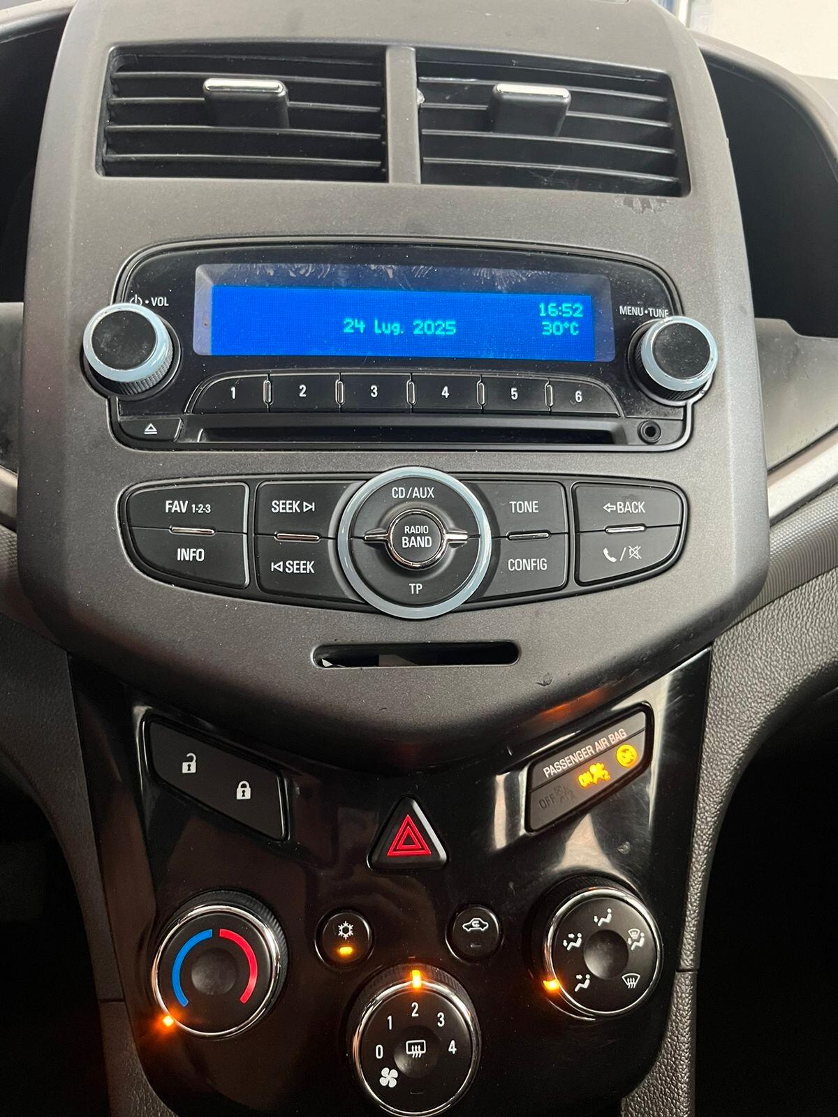 Chevrolet Aveo GPL Prezzo NON vincolato a formule di finanziamento