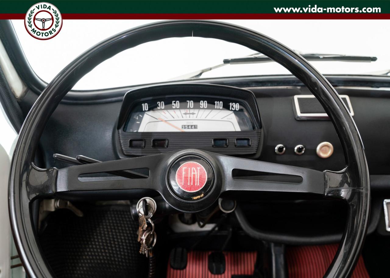 Fiat 500L 1972 * TARGA ROMA * UNICO PROPRIETARIO * LIBRETTO ORIGINALE