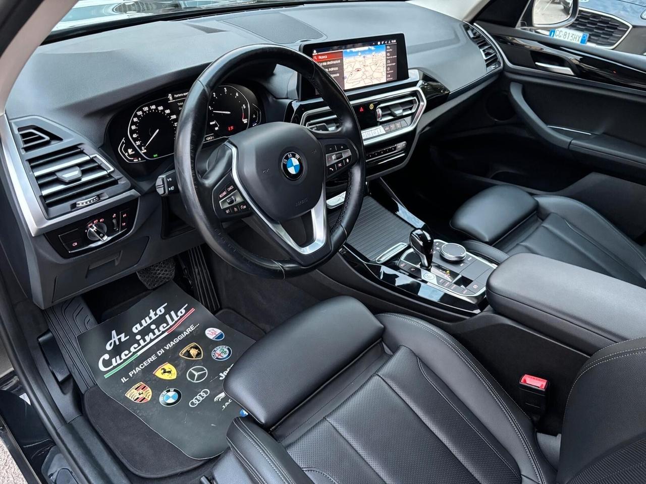Bmw X3 sDrive18d 150 CV 48V Msport MY 22 FULL LED