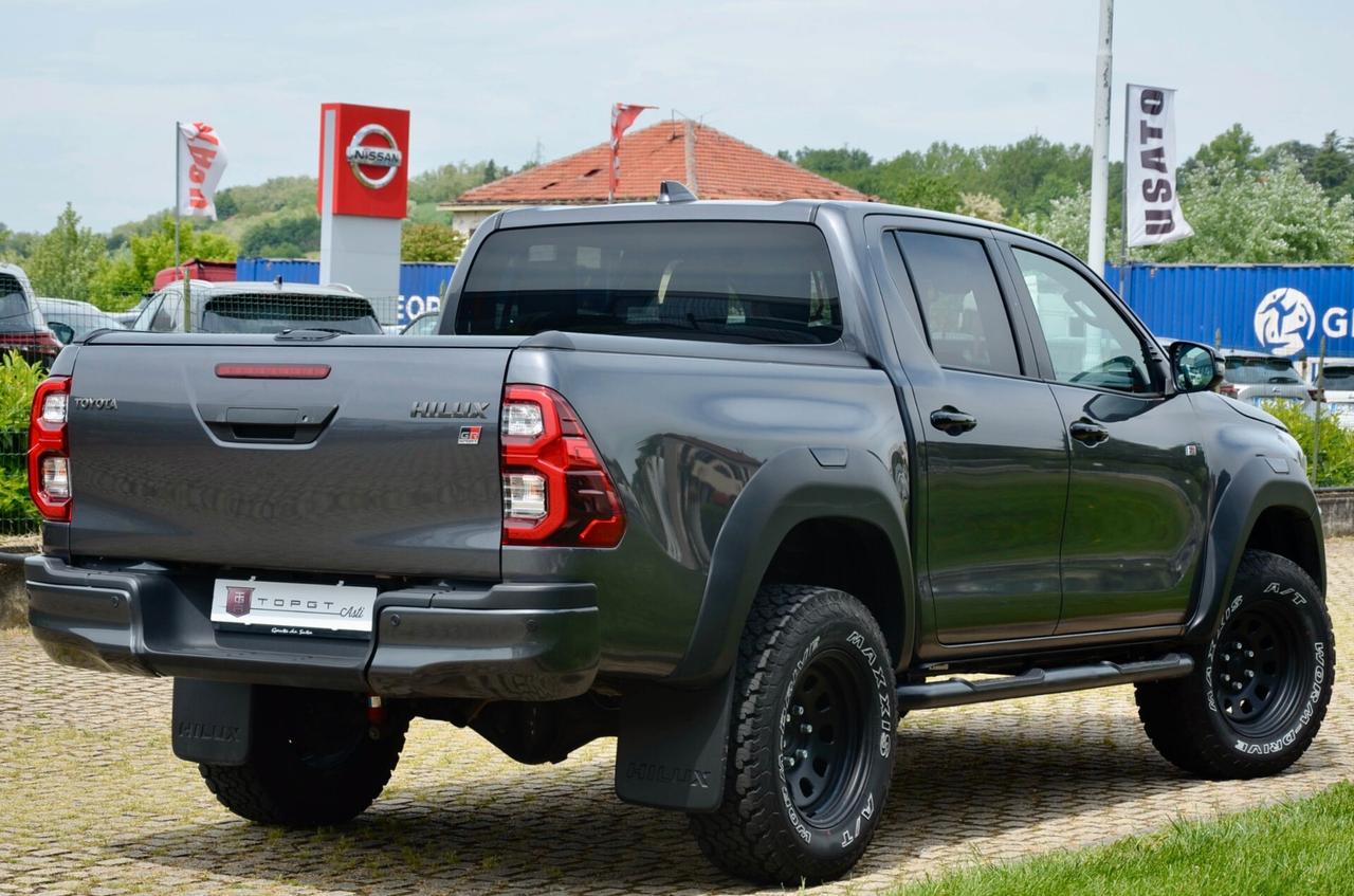 TOYOTA HILUX 2.8d DOUBLE CAB GR SPORT 4WD 204cv AUTO, PREZZO IVA ESCLUSA, UNICOPROP, GARANZIA UFF, SERVICE TOYOTA, HI-FI JBL, RETROCAMERA, PERMUTE