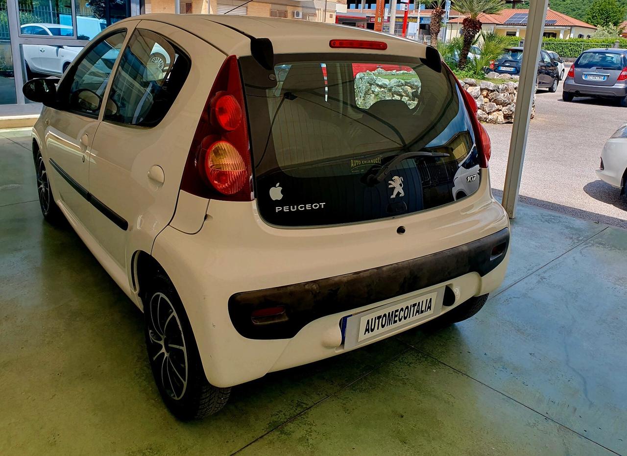 Peugeot 107 1.0 BENZ - 5 PORTE - 2012 - KM. 118.000