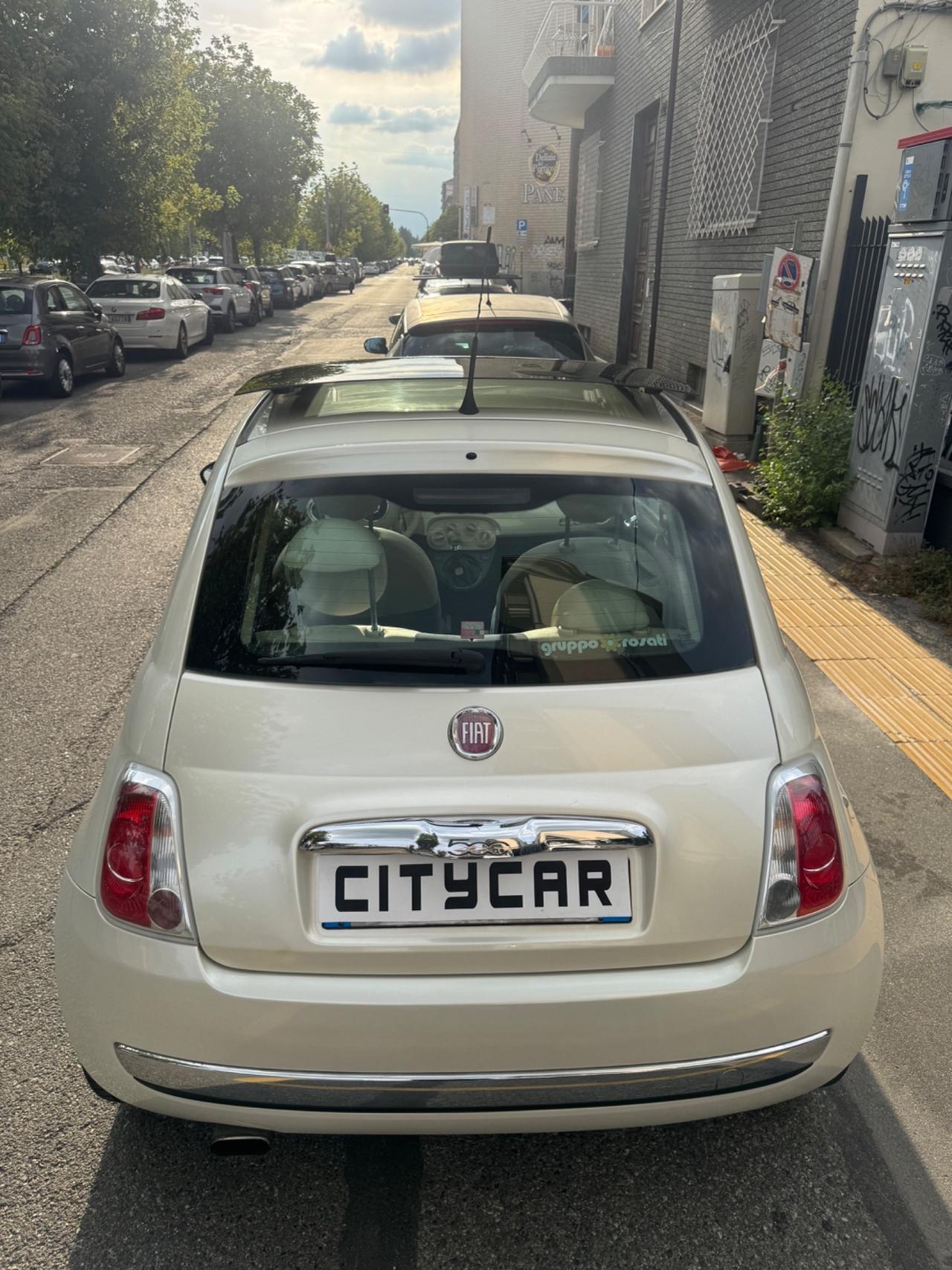 Fiat 500 Bianco Perla Tetto Apribile Full optional