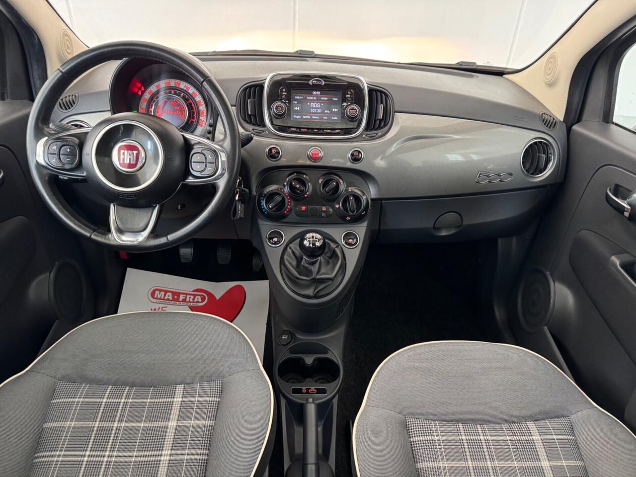 Fiat 500 1.2 Lounge 69cv E6b solo 43mila km!