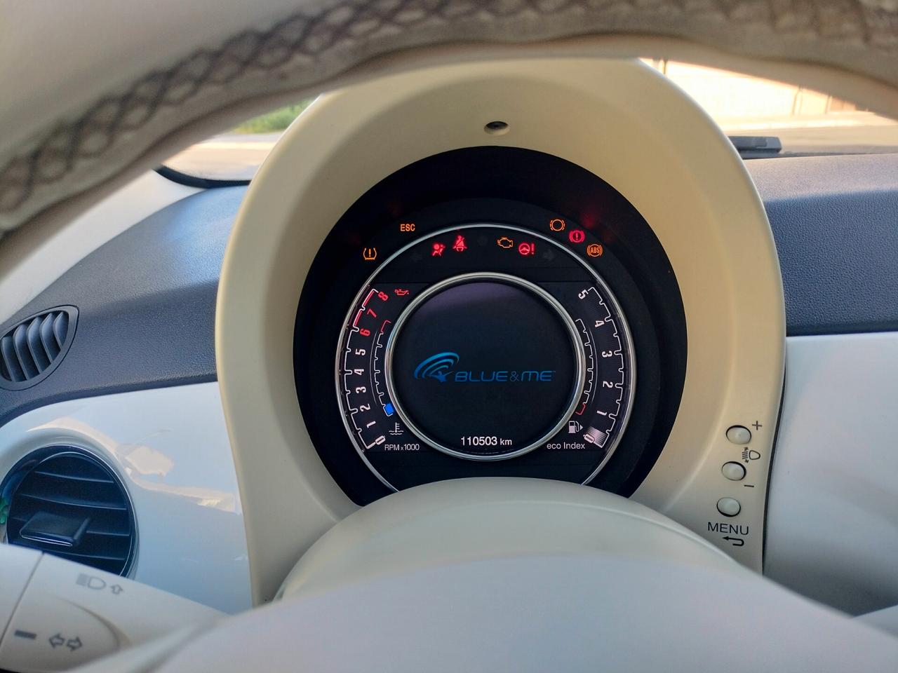 Fiat 500 1.2 collezione 98.000km pelle Frau