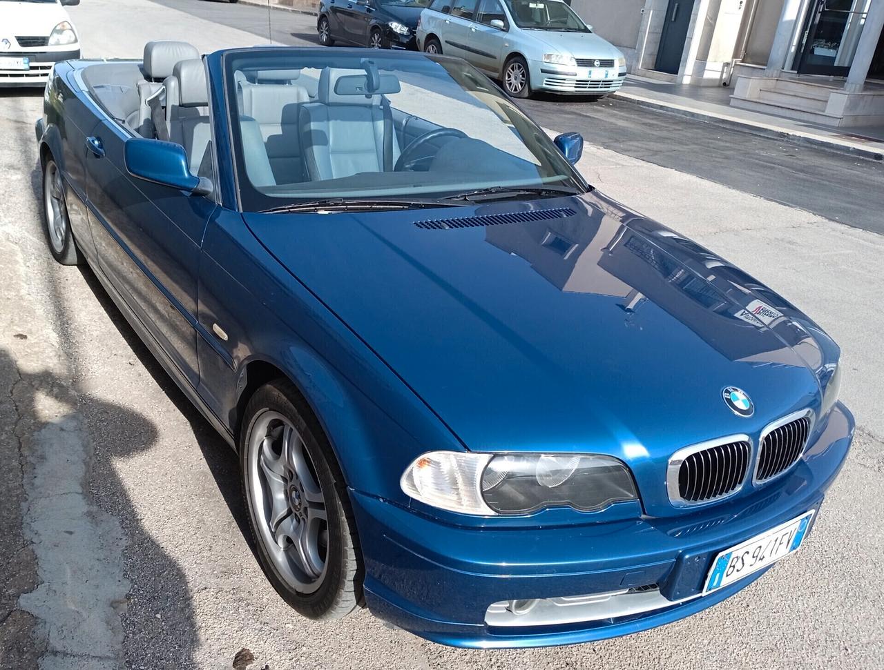 BMW 320 cabrio 170cv (2.2 6 cilindri) M originale