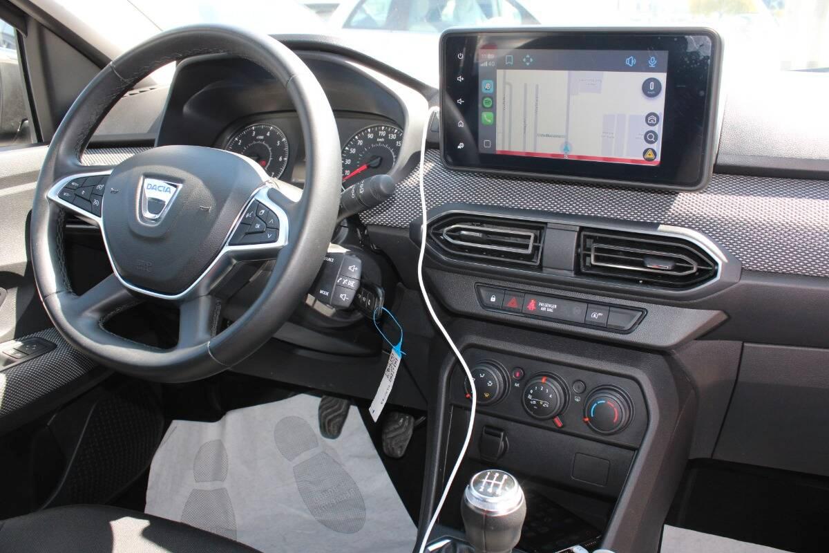 Dacia Sandero 1.0 sce Comfort 65cv con CarPlay