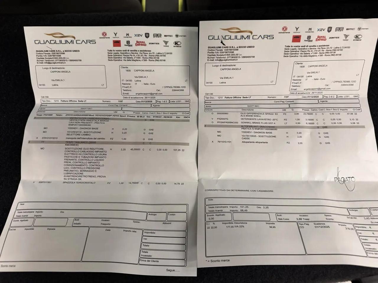 XEV Yoyo e-sport 10CV SENZA PATENTE GUIDABILE A 16ANNI