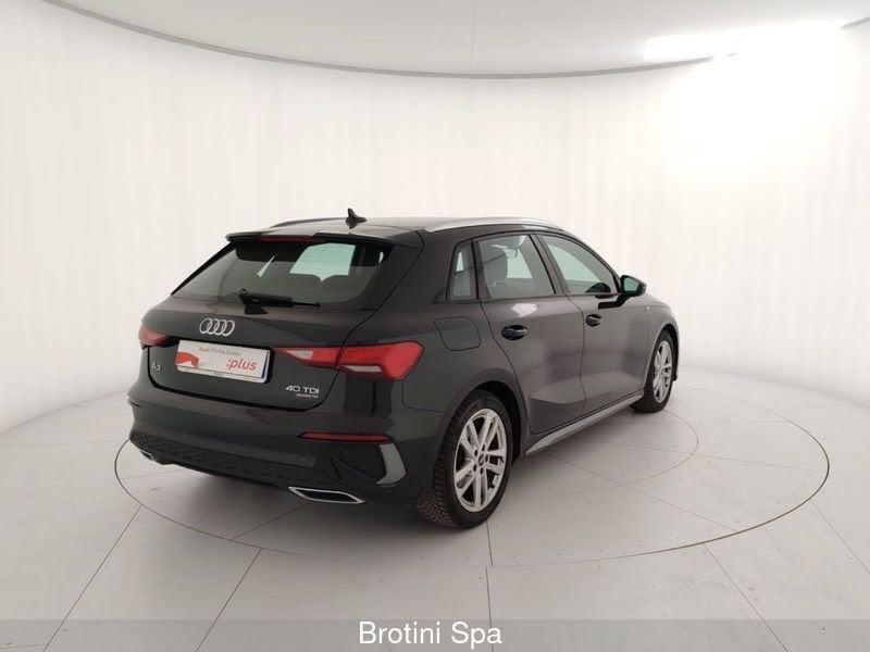 Audi A3 SPB 40 TDI quattro S tronic S line edition