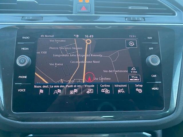 VOLKSWAGEN TIGUAN 2.0 TDI SCR 4MOTION ADVANCED - 24 MESI GARANZIA EUROPEA