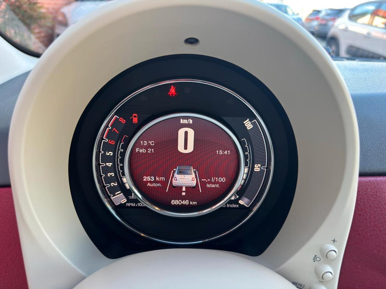 Fiat 500 C 1.2 Lounge 69CV PELLE FRAU