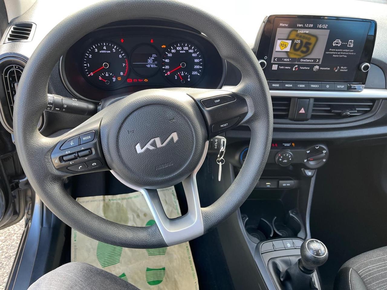 Kia picanto 1.0 benz-km 48000-full-2022