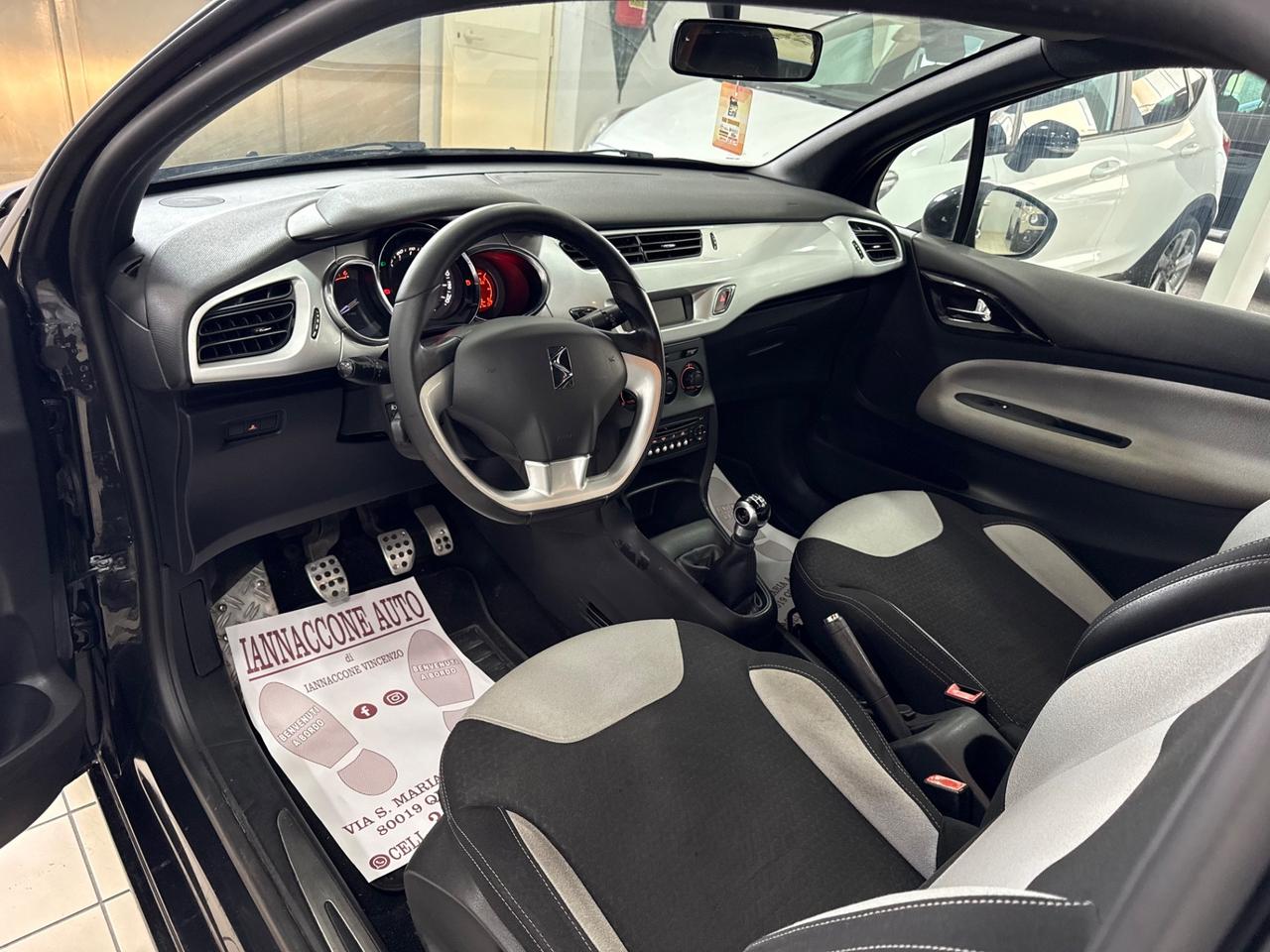 Ds3 1.4 hdi bicolore just black
