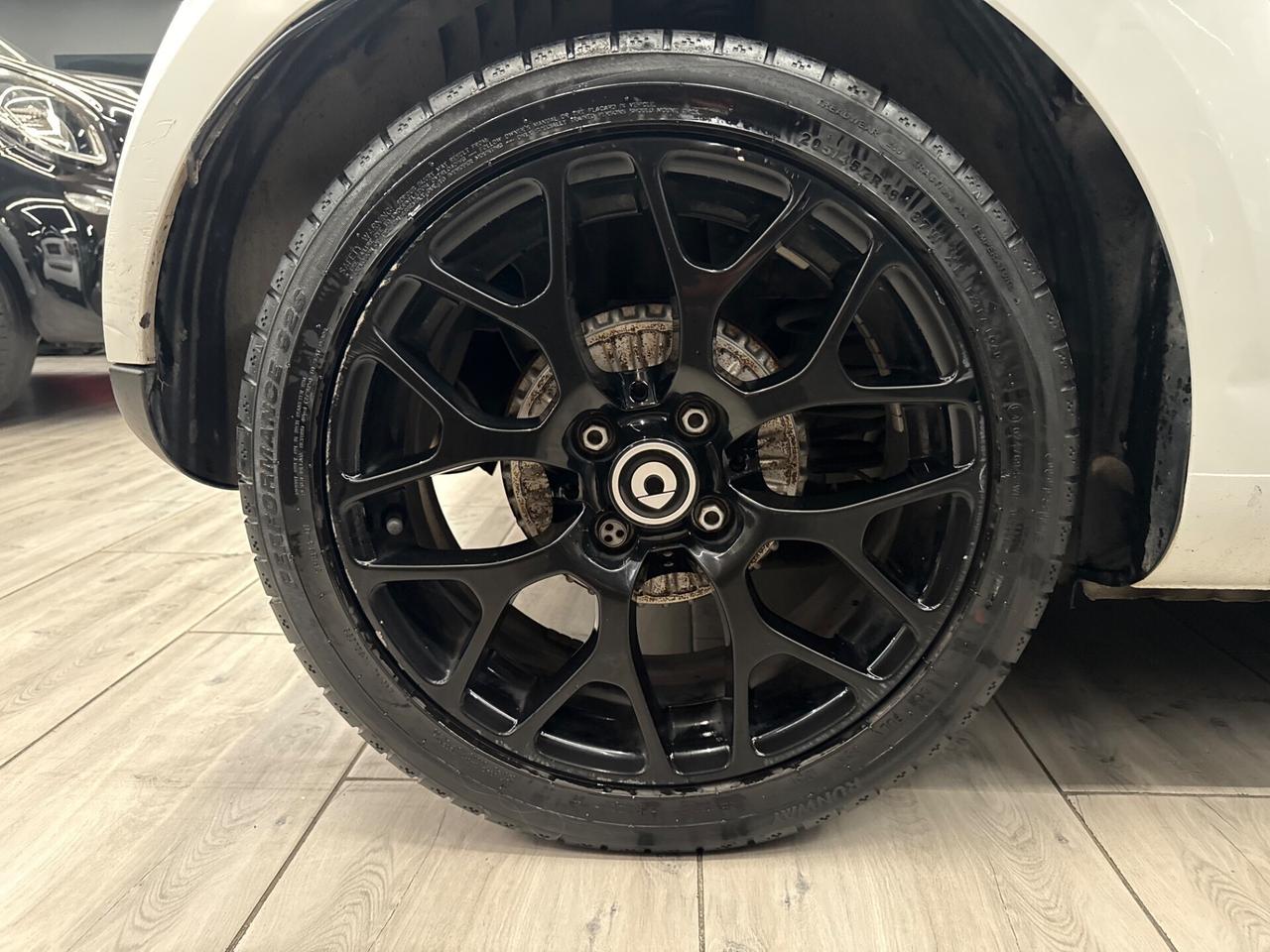 Smart ForTwo 90 0.9 Turbo Prime Parisblue Navi-Kamera-Led