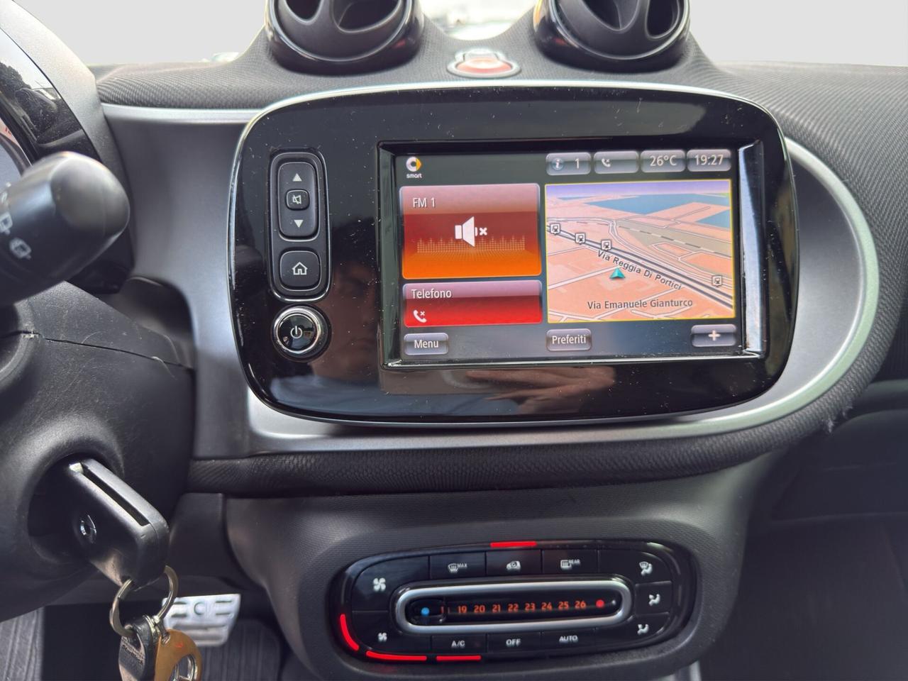 Smart ForTwo 0.9 twinamic 90cv Passion automatica Tetto 2018