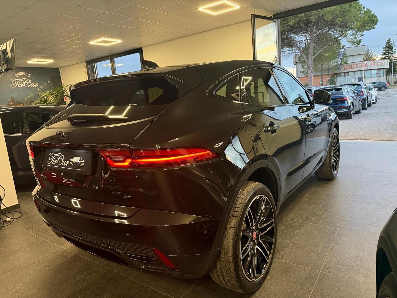 JAGUAR E-PACE 2.0D AWD R-DYNAMIC BLACK MHEV 204CV TETTO PELLE NAVI ANNO 2022