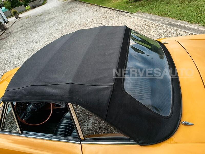 Fiat 124 Spider 1400 1968 CRS ASI – GIALLO POSITANO TARGHE NERE