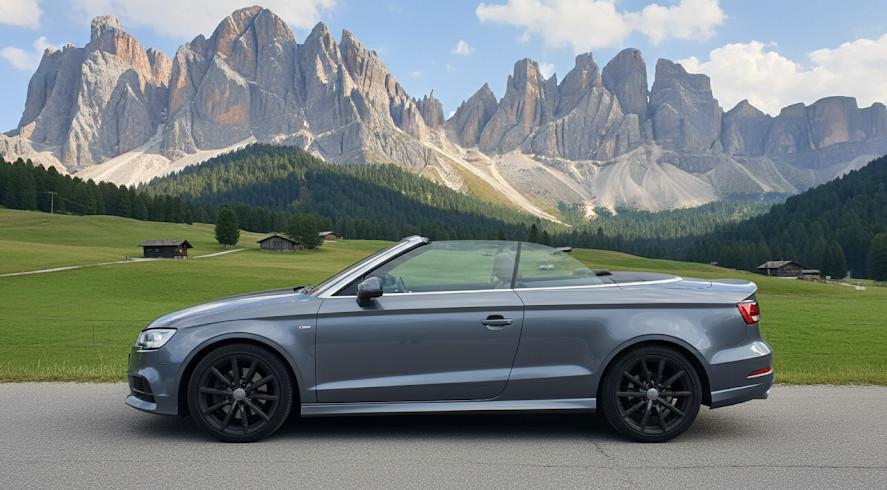 Audi A3 III 2016 Cabriolet Cabrio 4x4 edition 184cv S-LINE *GAR 2ANNI AUDI