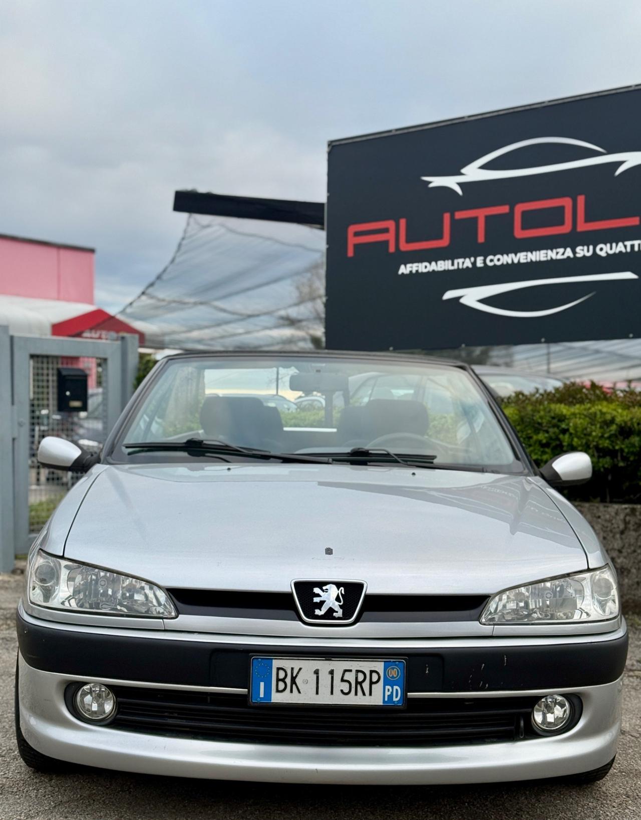 Peugeot 306 1.6i cat Cabriolet 2000 **OK NEOPATENTATI