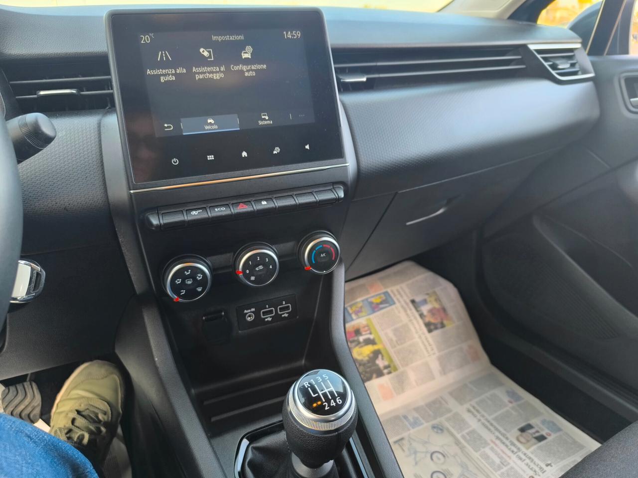 RENAULT CLIO BUSINESS 1.5 CDI 100cv 12/2021 KM 85.000 LED/NAV SENS.POST