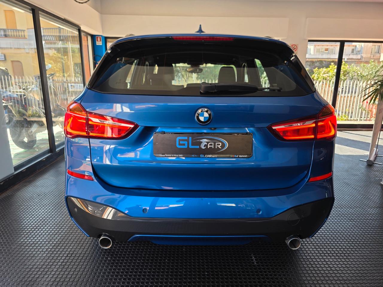 Bmw X1 sDrive 18d M-Sport Blu Estoril 2019 head up display