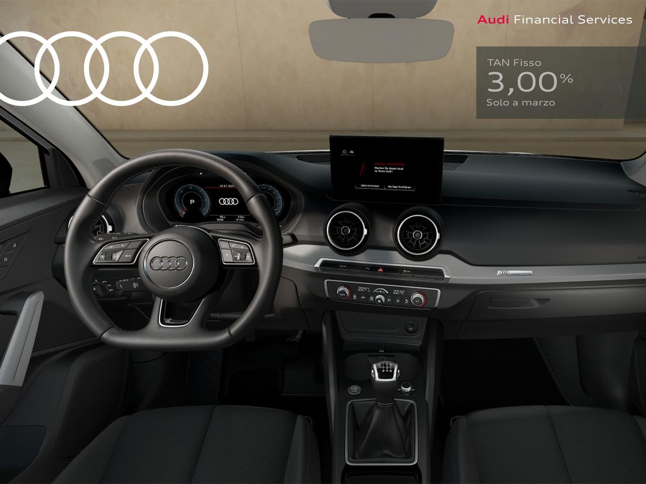 Audi Q2 30 2.0 tdi identity black