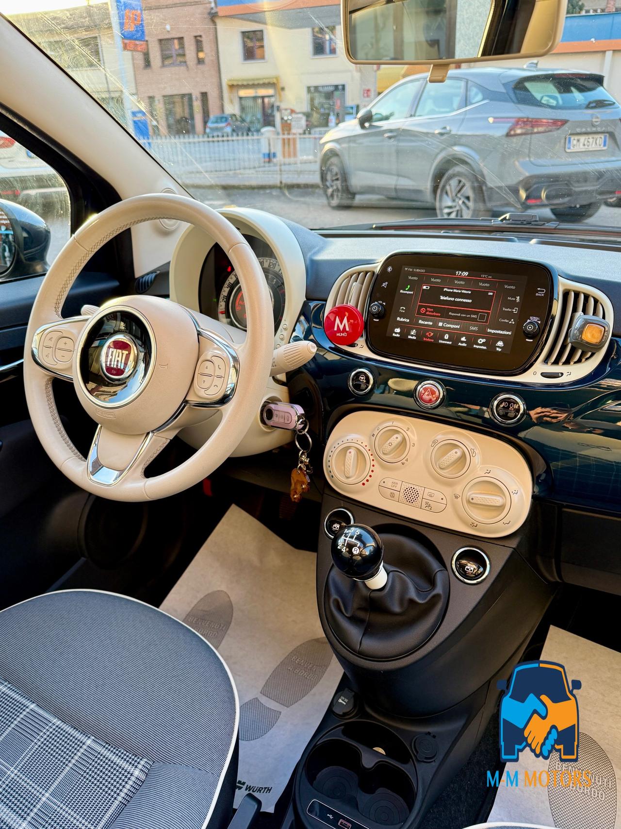 Fiat 500 C 500C 1.2 Lounge 69cv my20