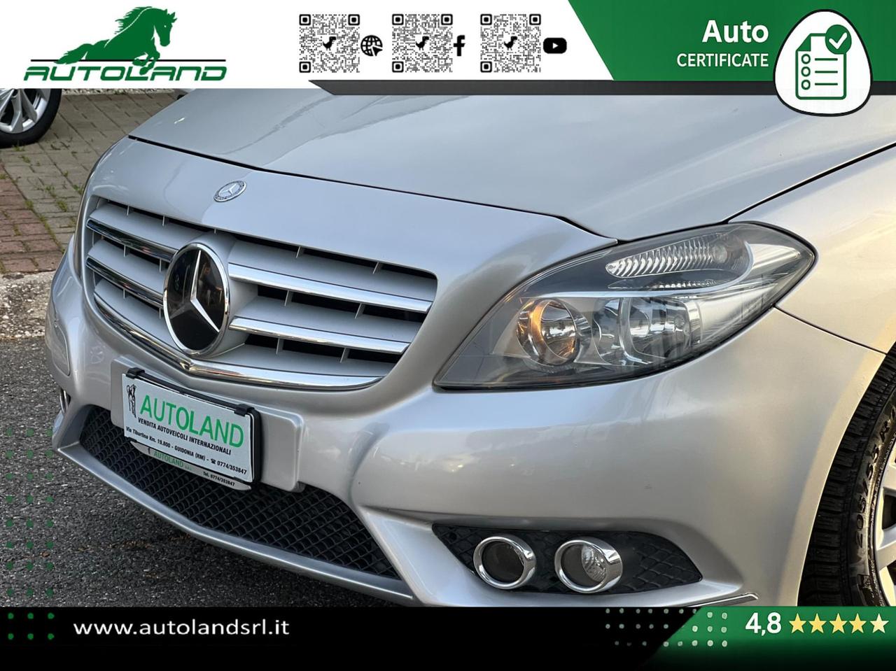 Mercedes B 180 CDI BlueEfficiency Automatica Pelle