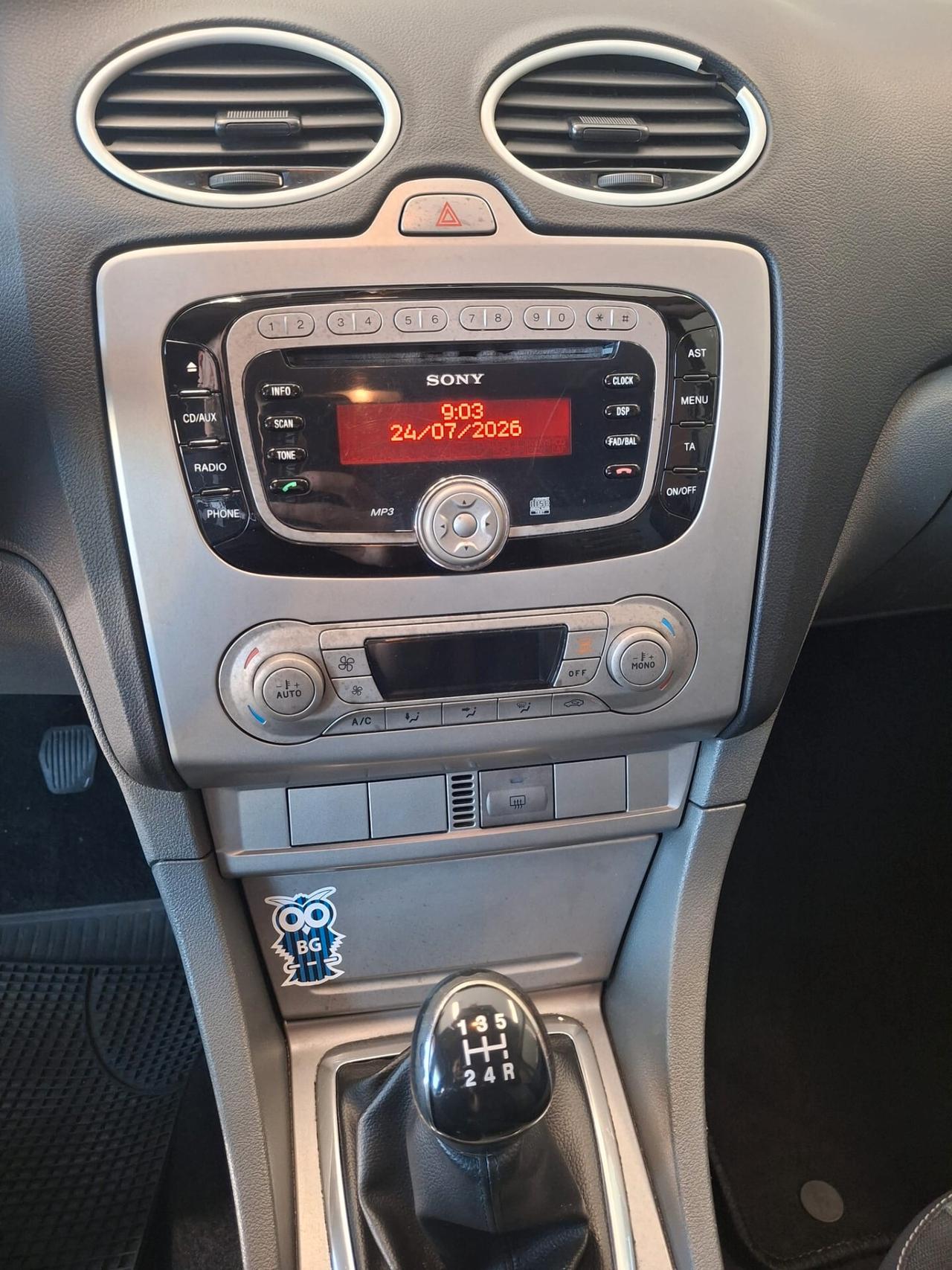 Ford Focus 1.6 tdci Titanium *CINGHIA FATTA*TAGLIANDI CERTIFICATI