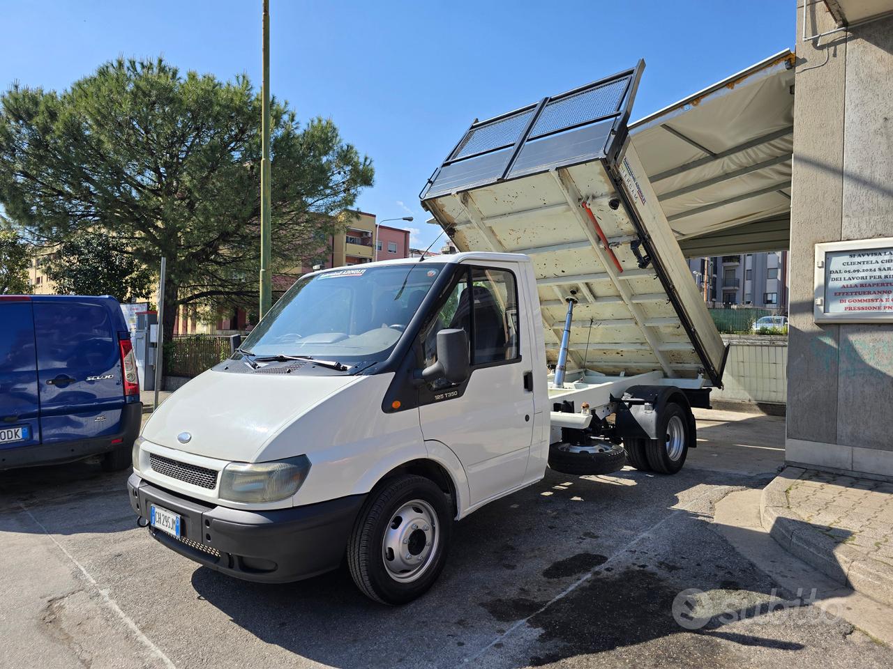 Ford transit 2.4 turbo ribaltabile trilaterale
