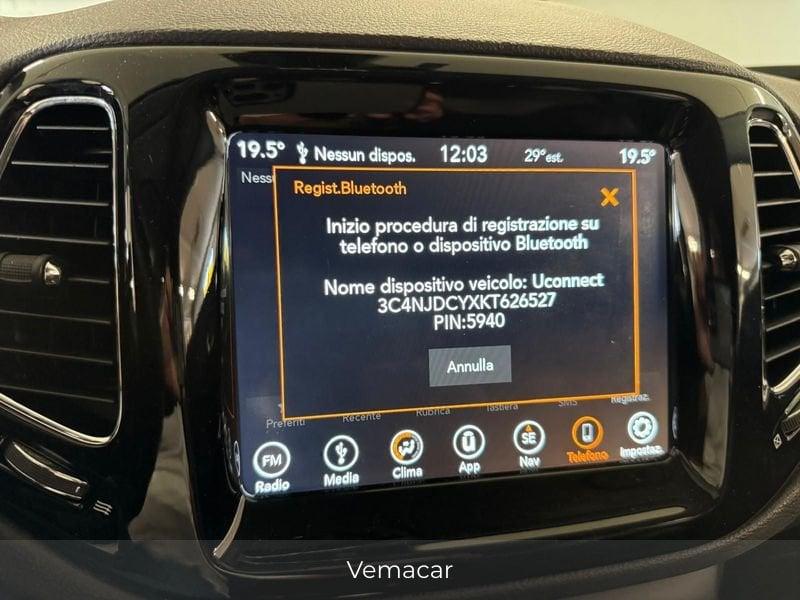 Jeep Compass 2.0 MJet 140cv Limited 4WD auto-FULL OPT-NAV!!