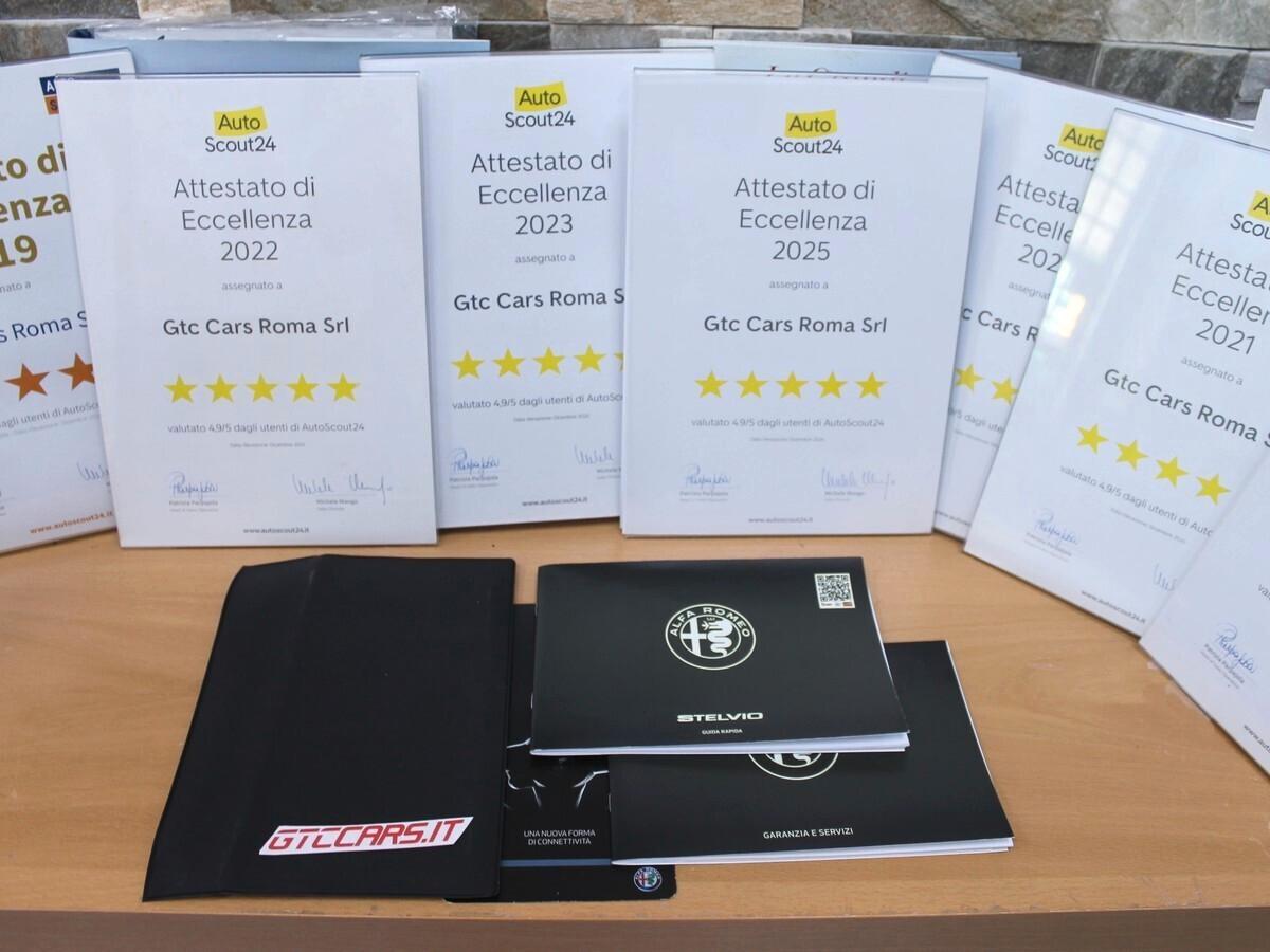 Alfa Romeo Stelvio 2.2 Turbodiesel 160 CV AT8 RWD Sprint PREZZO VERO - UNIPRO IVA DEDUCIBILE