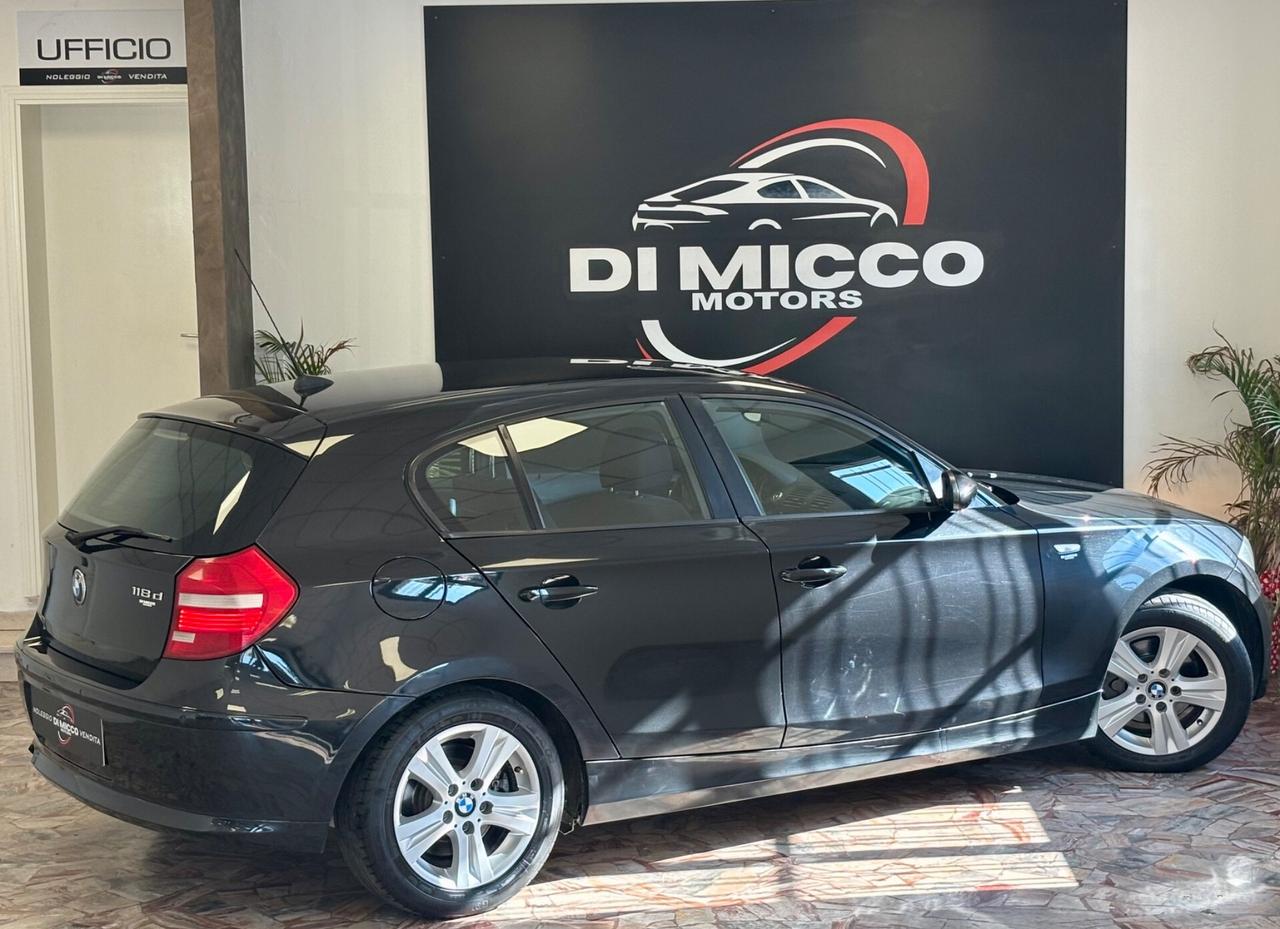 Bmw 118 118d cat 5 porte Futura DPF