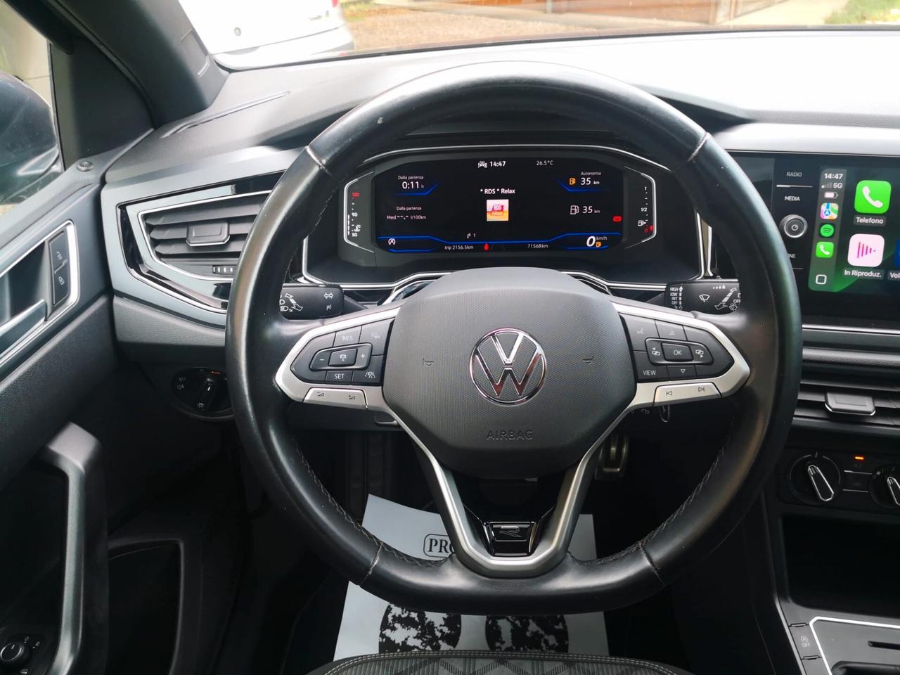 Volkswagen Taigo 1.0 TSI 110 CV R-Line ***TETTO***LED***CAR PLAY***