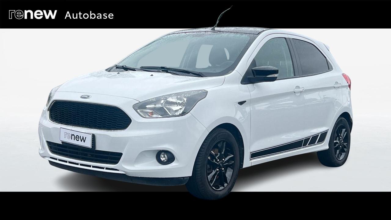 Ford Ka 1.2 Ti-VCT 85CV Black & White - Black