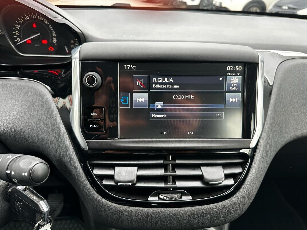 Peugeot 208 benzina 82 cv 5 porte Allure 2016