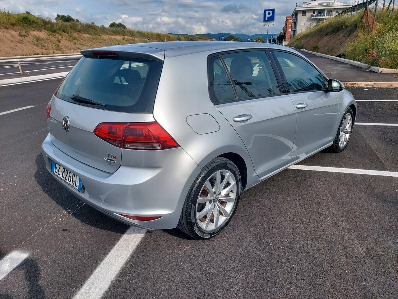 Volkswagen Golf 1.6 TDI 110cv 5p. Km in auostrada