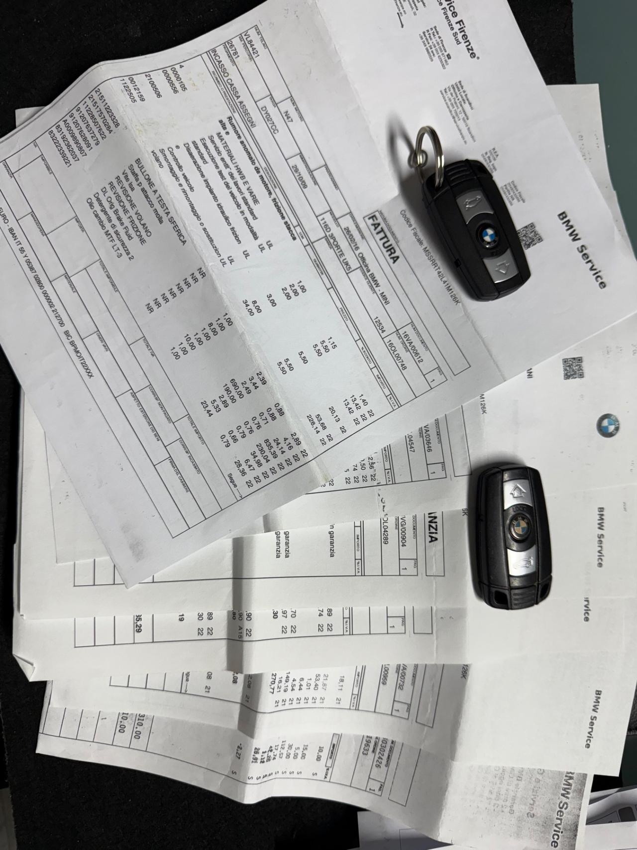 BMW SERIE 1 116D 2.0 DIESEL SOLI 77 MILA KM 09