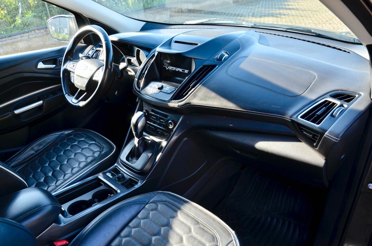 FORD KUGA 2.0 TDCI VIGNALE 150cv AUTO, PREZZO REALE, UFF ITALIANA, EURO 6C, XENO, RETROCAMERA, PERMUTE