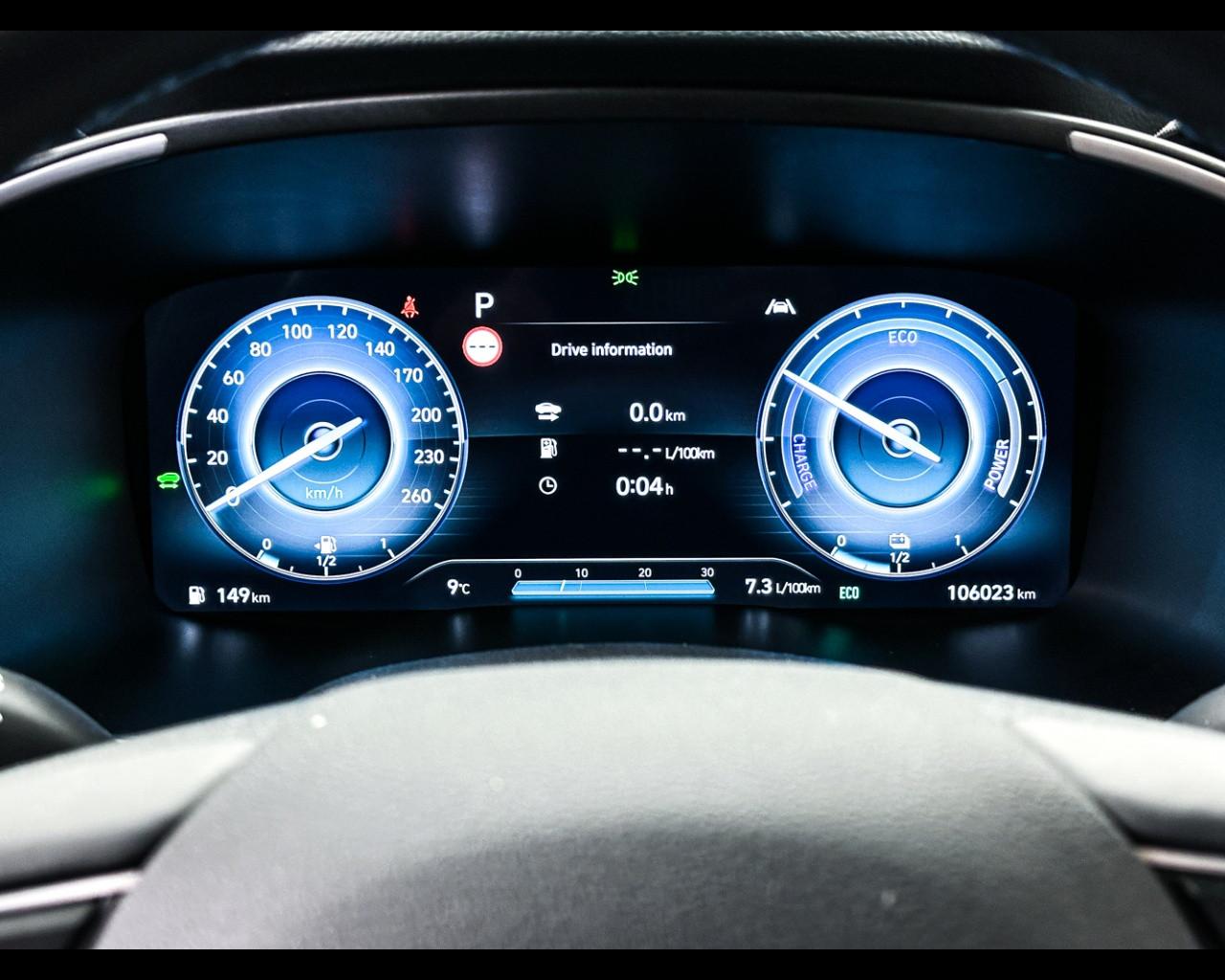 HYUNDAI Santa Fe 4ªs 18-24 - Santa Fe 1.6 T-GDI HEV 4WD AT 7 posti 2