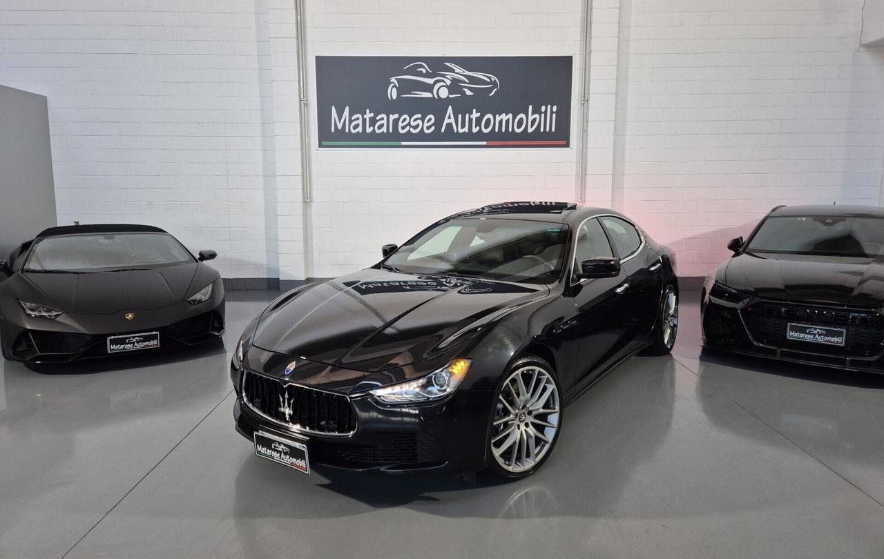 Maserati Ghibli V6 3.0cc 275cv tetto apribile certificata cerchi21