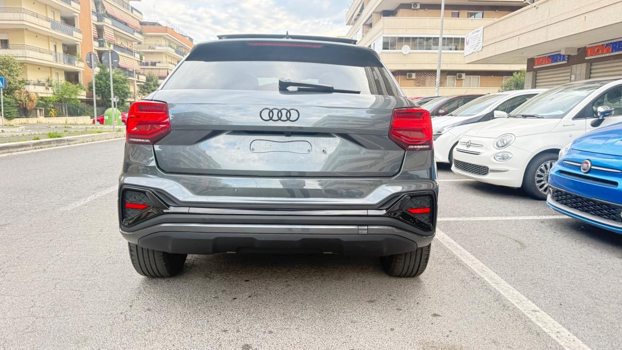 Audi Q2 35 TDI quattro S tronic line Edition LED TETTO MTRIC KAMERA CERCHI 19 PELLE PACCHETTO SPORT PDC